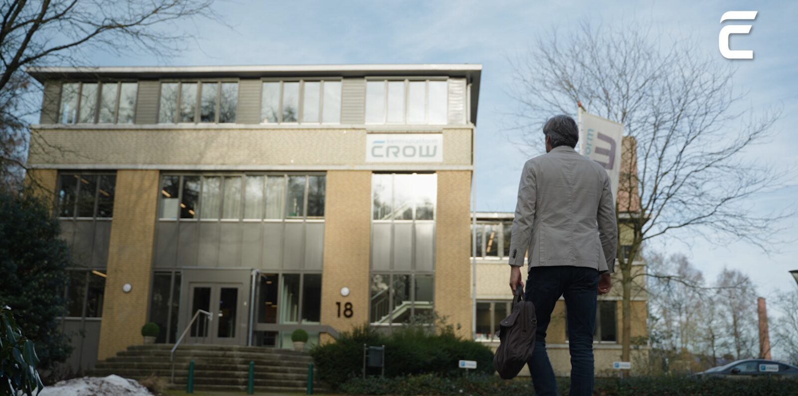 screenshot welkomstvideo Pieter CROW Jaarbeeld 2025